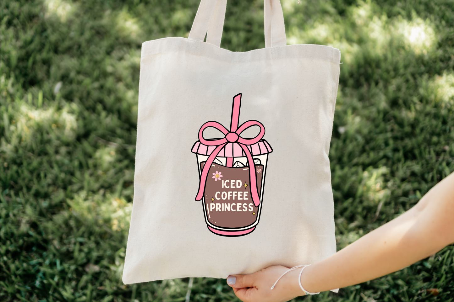 Iced Coffe Princess Tote Bag