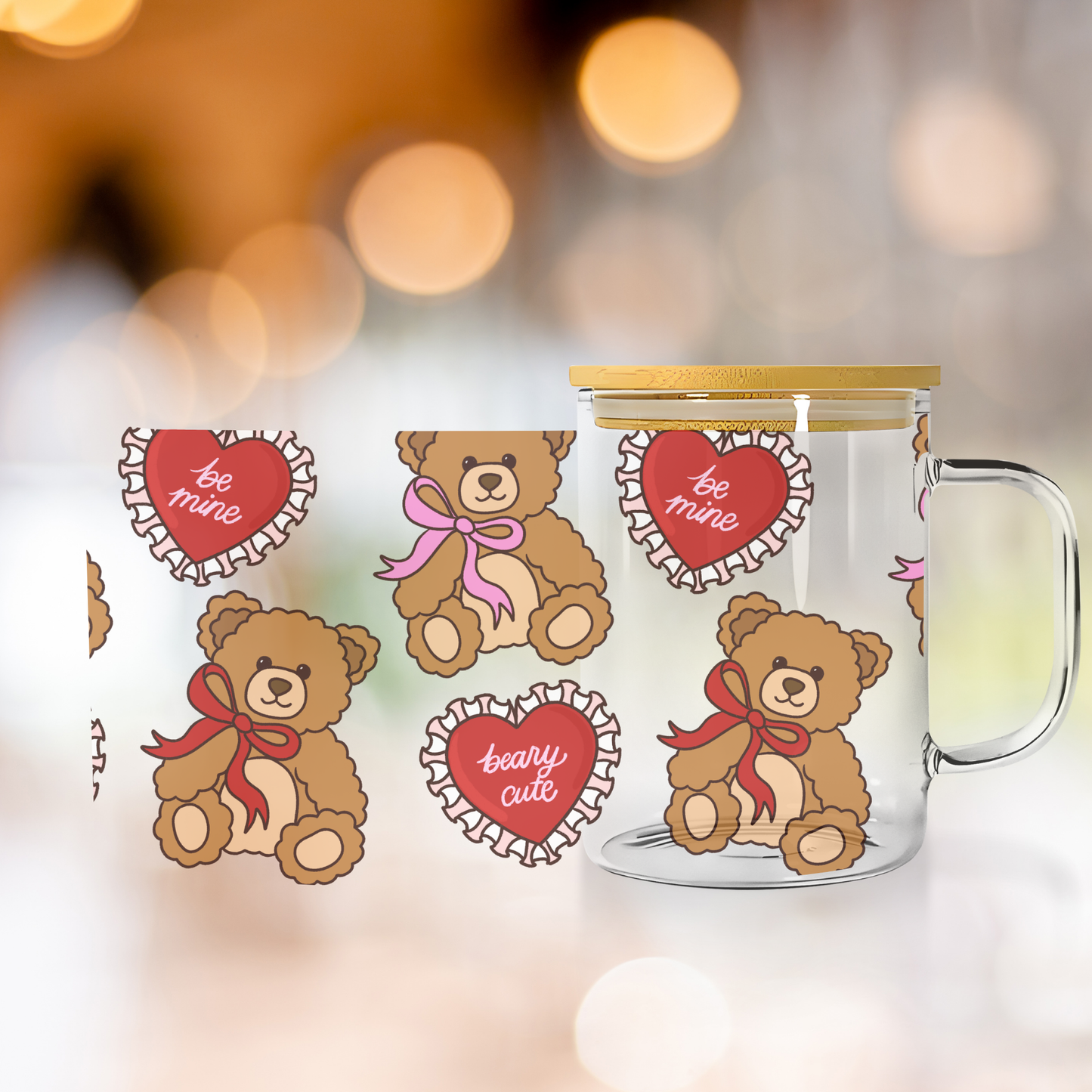Beary Cute Clear Mug