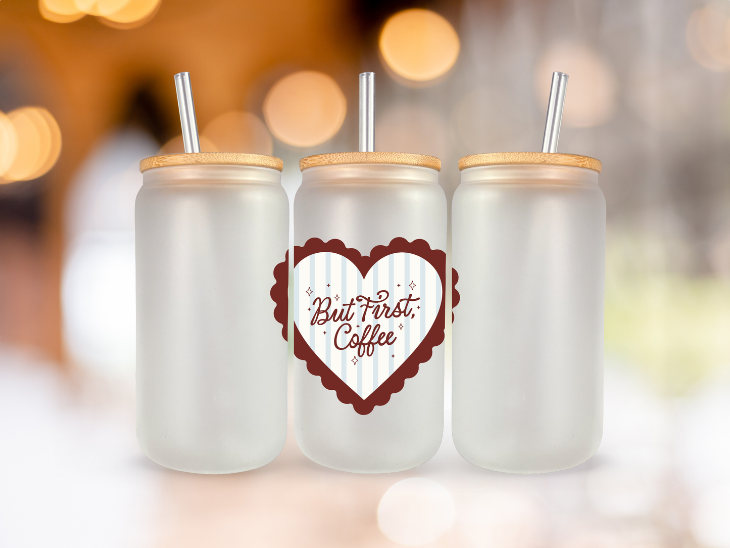 But First Coffee Frosted