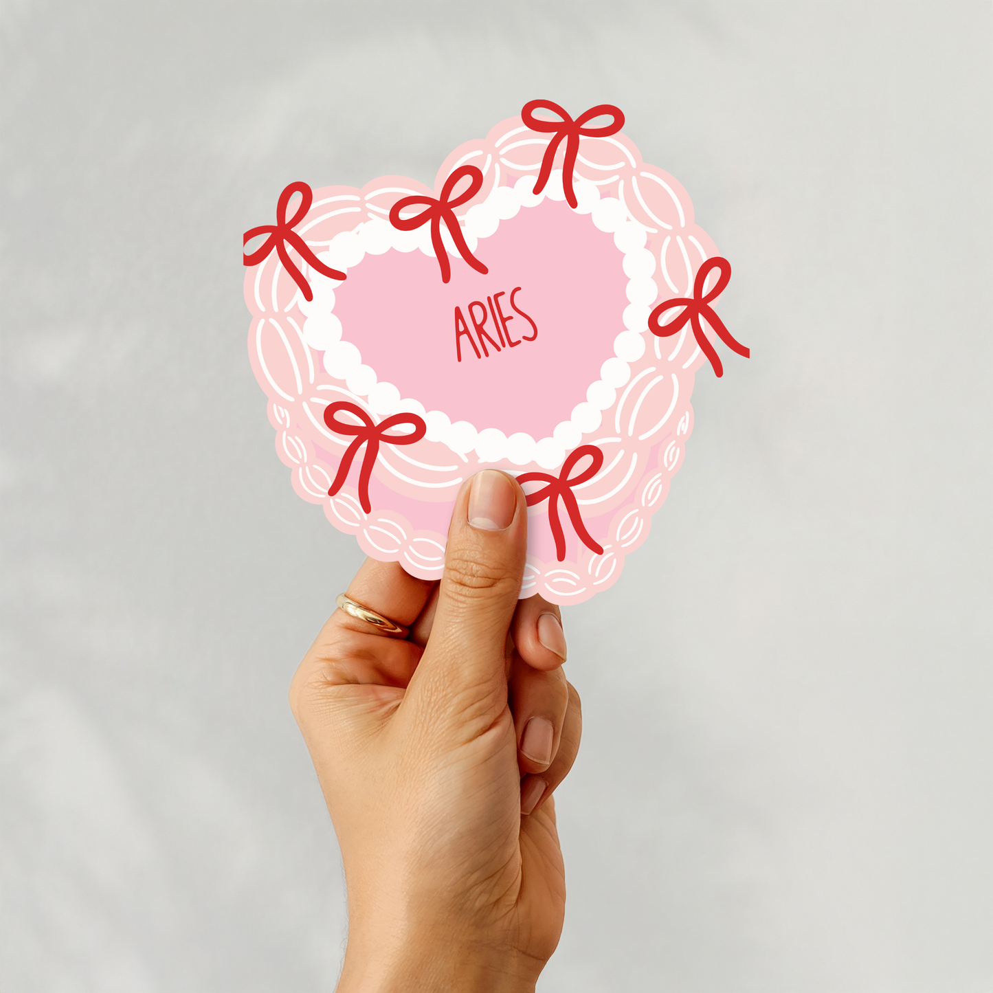 Zodiac Cake Sticker