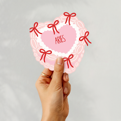 Zodiac Cake Sticker