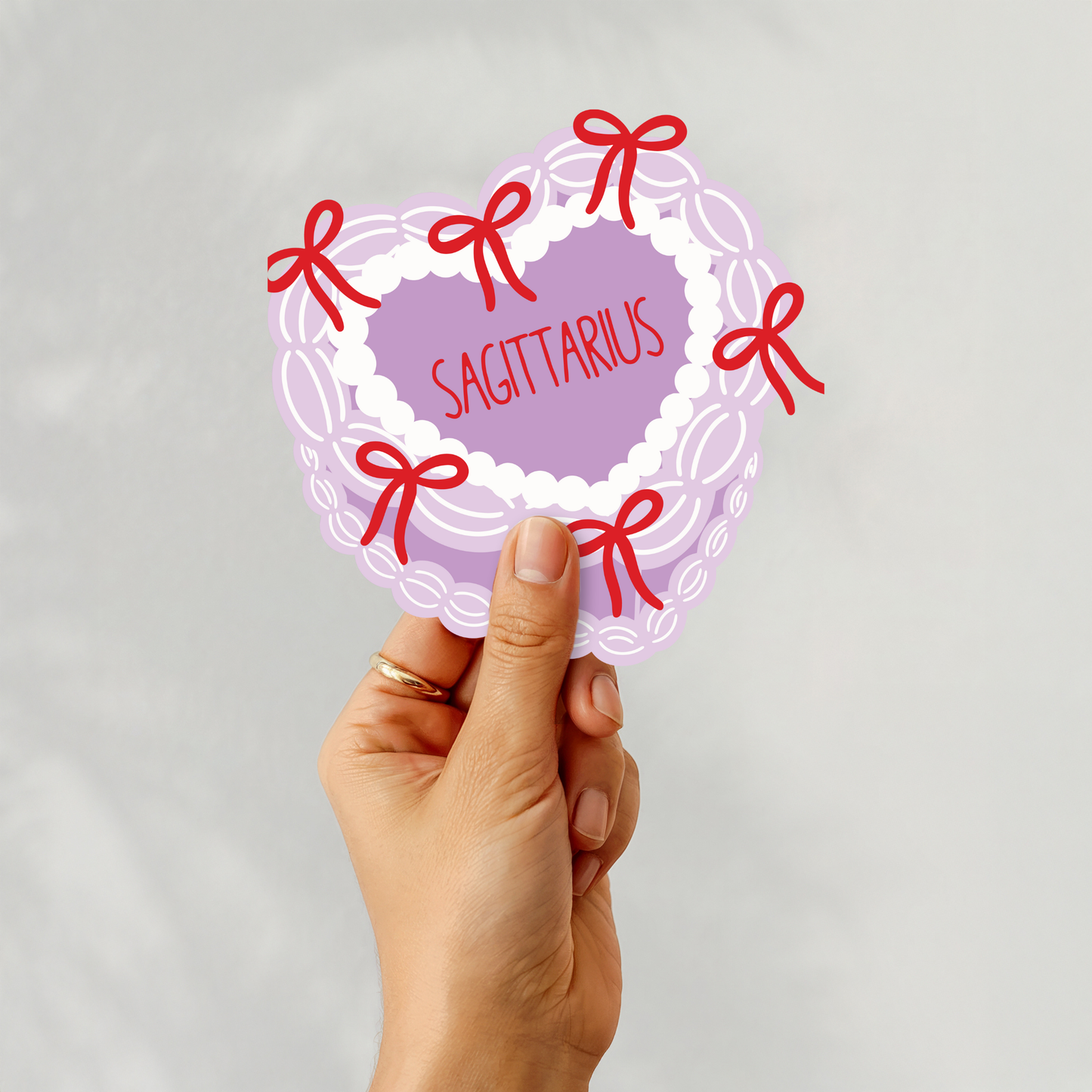 Zodiac Cake Sticker