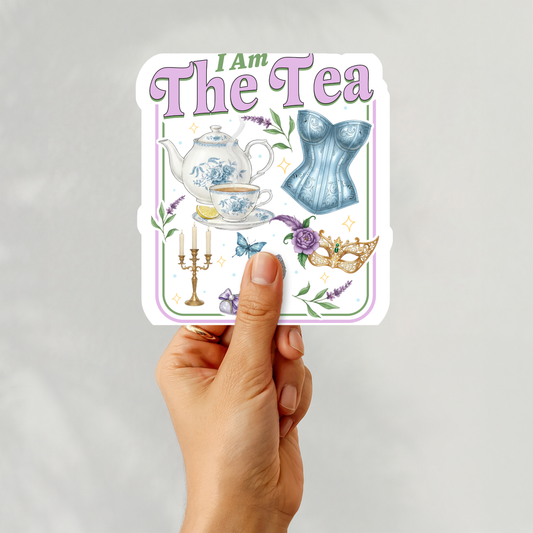 I am the Tea Sticker