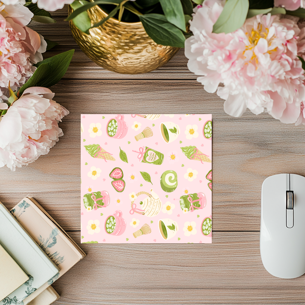 Pink Matcha MousePad