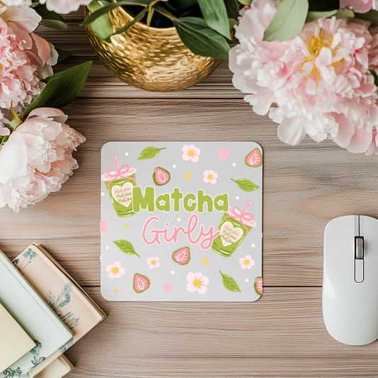 Matcha Girly MousePad