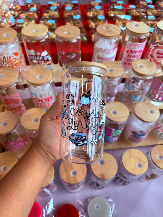 Cozy Girl Clear Glass