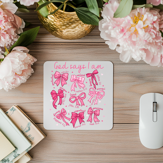 God Says I Am MousePads