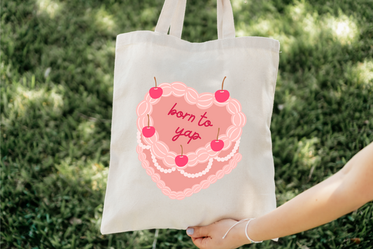 Born to Yap Tote Bag