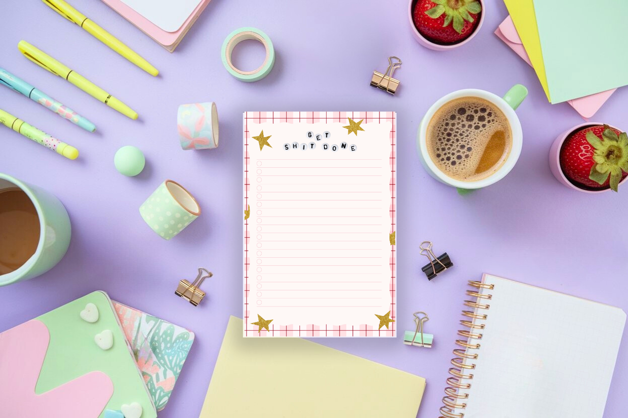 Get Stuff Done Notepad