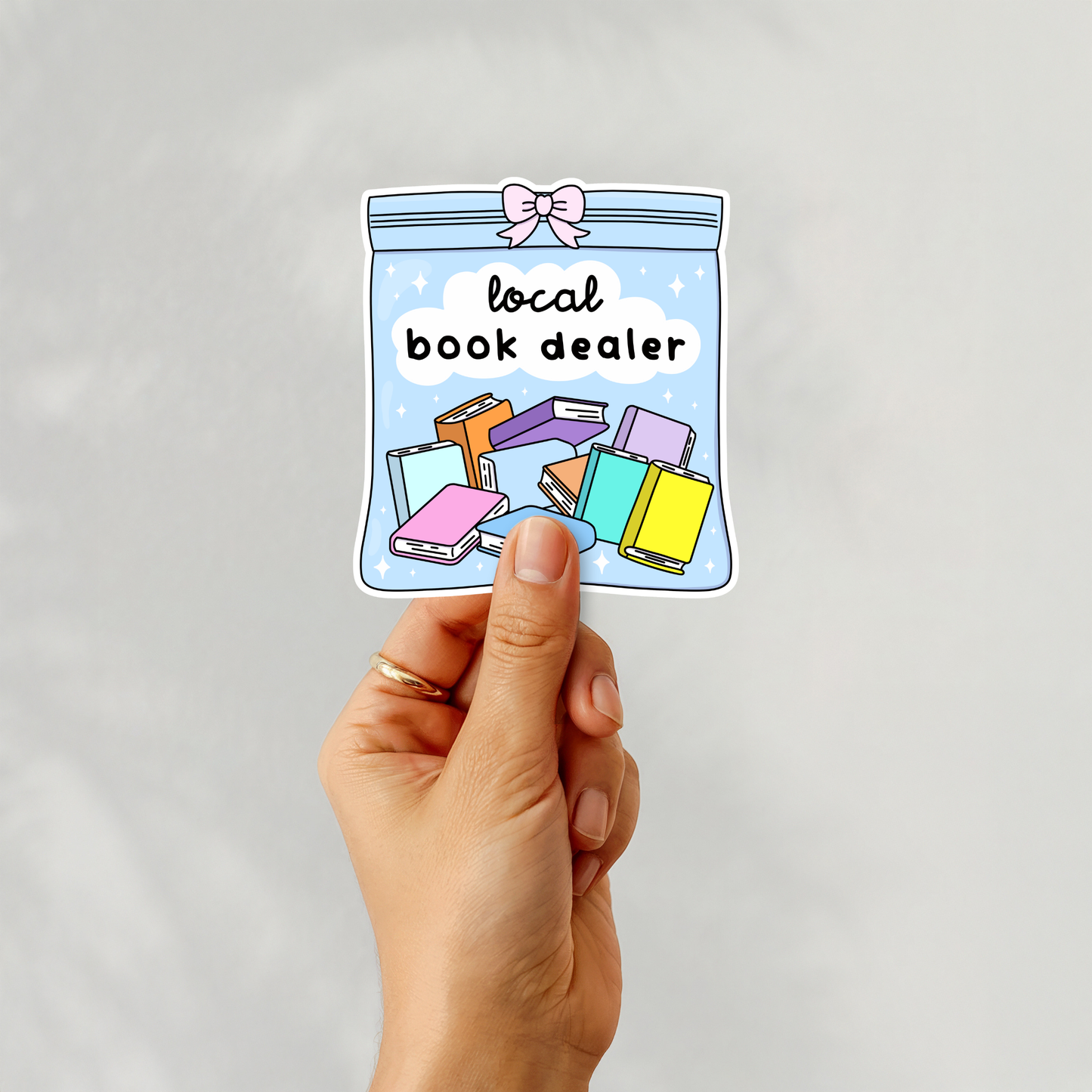 Local Book Dealer Sticker