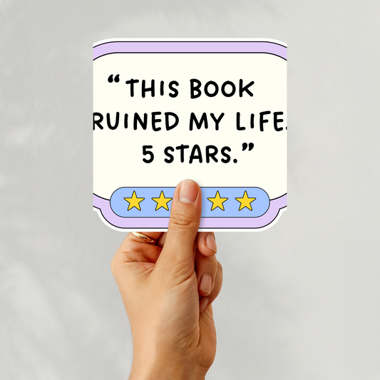This Book ruined my Life Sticker