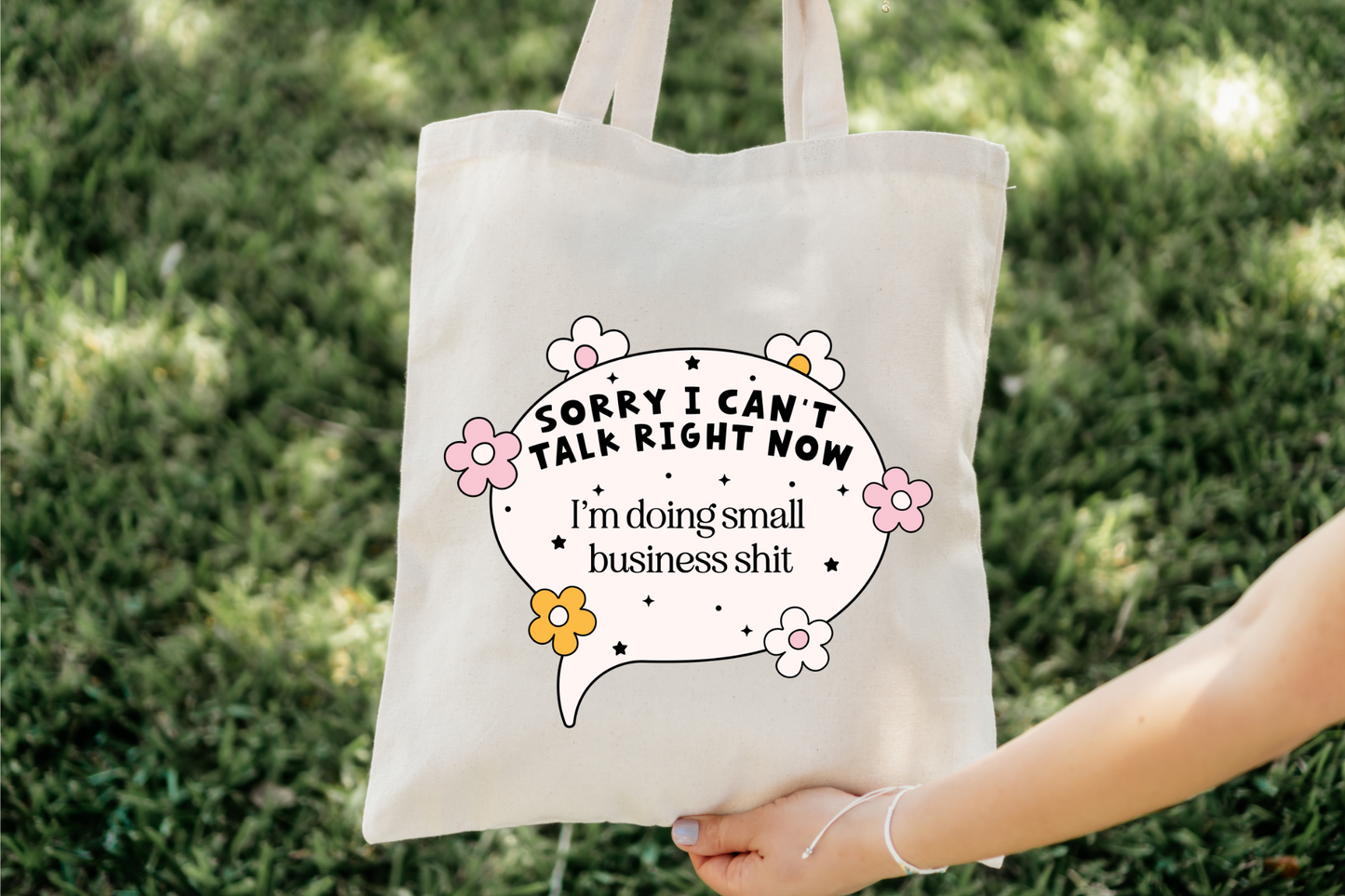 Doing Small Business Tote Bag